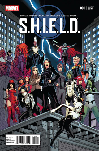 Illustration for article titled In The First SHIELDÂ Comic, Coulson and Crew Meet All the Marvel Heroes